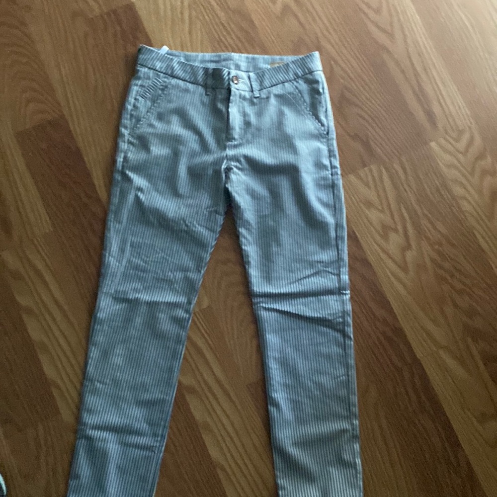 Striped pants skinny